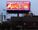Full Color Outdoor Advertising LED Display P10mm Ventilation 1920/2880/3840HZ