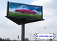 Steel / Iron Material Outdoor Led Video Display Board P8 Fixed Installation
