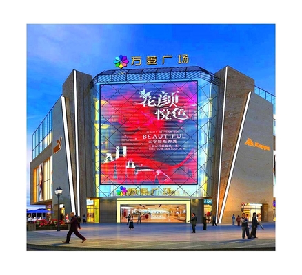 Window Glass Adhesive Outdoor Transparent Led Screen Display P8 P10 P16