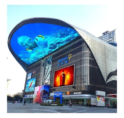 P10 P15 P25 P31 P50 Outdoor Transparent Led Screen Display Panel