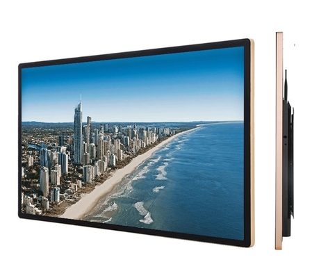 Wall Mount Interactive LCD Touch Screen Display 55Inch 65Inch