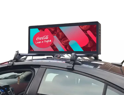 Outdoor Taxi Display Advertising Sign P5 Roof Led OEM
