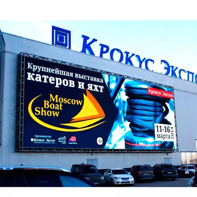 Mall Advertising Campaign Large Led Display Screen P3.91 Outdoor