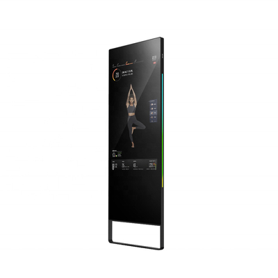 Max 1920x1080 Resolution 32&quot; Fitness LCD Mirror Screen High Brightness