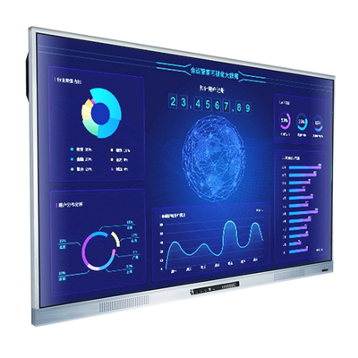 4k 65 Inch Screen LCD Interactive Whiteboard , Electronic Classroom Digital Board