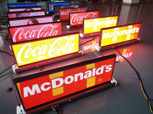 Longvision GPS Car Taxi Top Led Display Advertising Signs P2.5 P3 P4 P5