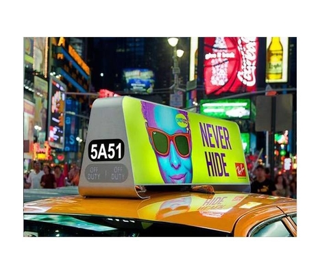 Longvision GPS Car Taxi Top Led Display Advertising Signs P2.5 P3 P4 P5