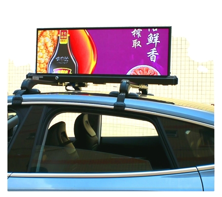 RGB Aluminum Taxi Top Led Display Digital Sign P2 P2.5 P3 P5