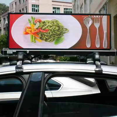 RGB Aluminum Taxi Top Led Display Digital Sign P2 P2.5 P3 P5