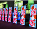P2 P2.5 P3 Movable Floor Standing Digital Led Poster Display Wifi 4G for Outdoor
