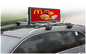 Double Sided Advertising Taxi Top Led Display Roof For Car 4g Wifi 5mm P5