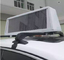Aluminum LED Car Display , 5000-6000cd Brightness Taxi Top Led sign