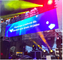 Outdoor Mobile Advertising Display , 500x1000mm Backstage Led Rental Screen