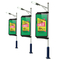 Road Light Pole Outdoor Advertising Waterproof Video Display Screen P3 P4 P5 P6
