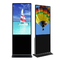 Free Standing 55 Inch Interactive Digital Signage Totem Full HD 1080P LCD Monitor