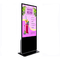 55 Inch Indoor Mall LCD Digital Signage , Vertical Advertising Touch Display Screen