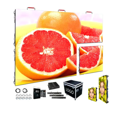 factory sales  500X1000 500X500 P3.91 Rental Screen Cabinet Led Display Outdoor P4.81