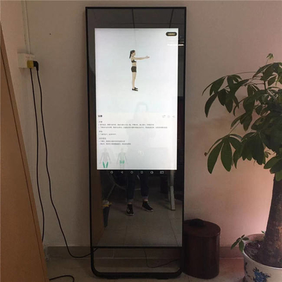 Sports LCD touch Smart fitness mirror 43 Inch CCC Approved