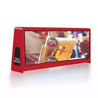 Waterproof Full Color 3840HZ Taxi Top Led Display Advertising Video Wall